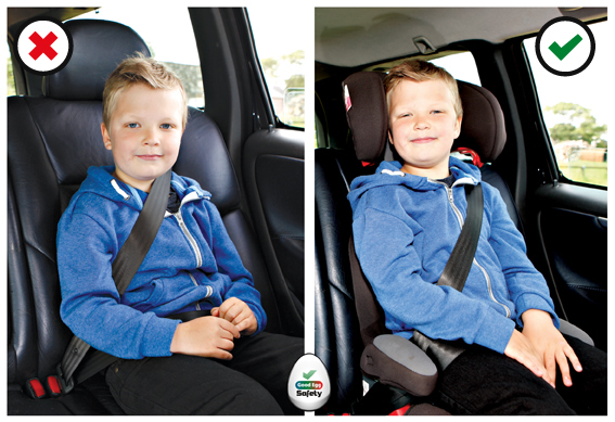 One Third of 8 to 11 Year Olds Not Using the Mandatory Booster Seat